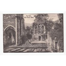 The Nave Vale Crucis Abbey Denbighshire Postcard