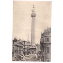 THE MONUMENT, London unused vintage postcard a Valentine "Bromotype" series (a)