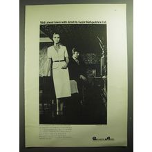 1970 Celanese Arnel Fiber Advertisement - Gayle Kirkpatrick Midi Suit