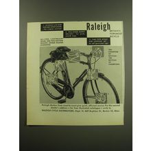 1949 Raleigh Bicycles Ad - Raleigh Britain's Foremost bicycle