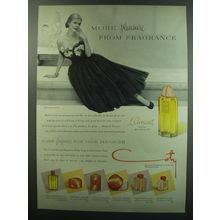 1949 Coty L'Aimant Perfume Ad - More pleasure from fragrance