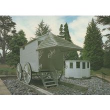 Bathing Machine Osborne Isle Of Wight Postcard