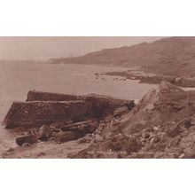 Puckaster Cove Ventor Isle Of Wight Judges Old Postcard