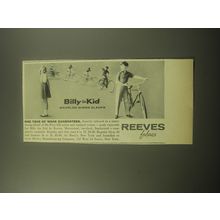 1959 Reeves Fabrics Advertisement - Billy the Kid Wearlon Sheen Slacks