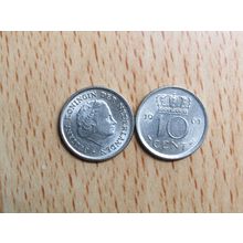 Netherlands 1961 10 Cents Coin