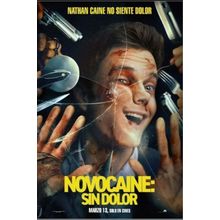 Novocaine 2025 Original Movie New DVD Sealed Region Free