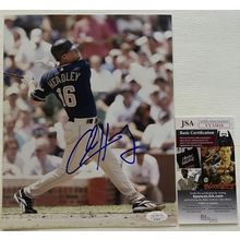 Chase Headley Signed Autographed Glossy 8x10 Photo San Diego Padres : JSA COA