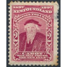 400ᵗʰ Anniv Discovery of Newfoundland: 2c - Newfoundland 1897 - FH - SG 67