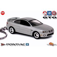 ULTRA RARE KEYCHAIN 04~06 SILVER PONTIAC GTO/HOLDEN MONARO