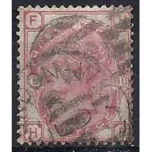 1873 SG144 3d Pale Rose Plate 11 Good Used Check Letters "HF".