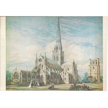 CHICHESTER CATHEDRAL, sussex unused postcard =
