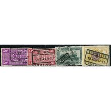 1902/1956 4 different values - #2 fine used (o) - Railway