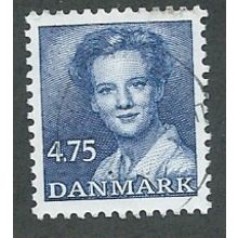 DEN 1982 4.75KR 'QUEEN MARGRETHE II' FINE USED (EBID43-006)