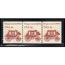 1898A 4c Stagecoach Fine MNH Dry Gum PNC 5/3 PA2275