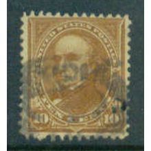 Used 283 10c Daniel Webster Average Plus M05402