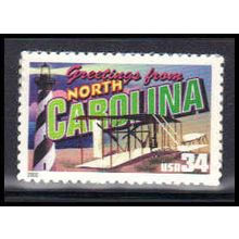 3593 34c North Carolina Fine MNH V2740