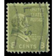 Used 813 8c Martin Van Buren Fine M07846