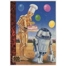 STAR WARS ' GALAXY series 1 ' card # 76 ( 1993 )