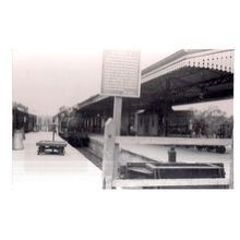 CALNE, WILTSHIRE railway station 12th June 1938 real photograph vgc #