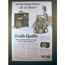 1951 Zenith Tudor, Super-Symphony Radio Ad