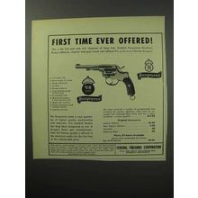 1957 Husqvarna Revolver Ad - First Time Ever Offered