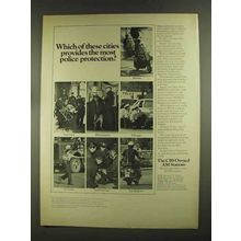 1972 The CBS Owned AM Stations Ad - Police Protection