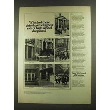 1972 The CBS Owned AM Stations Ad - School Dropouts