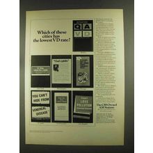 1972 The CBS Owned AM Stations Ad - Lowest VD Rate