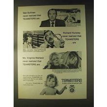 1976 Teamsters Ad - Dan Sullivan Never Realized