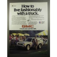 1984 GMC S-15 Jimmy Ad - Live Fashionably