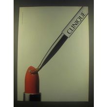 1985 Clinique Lipstick Ad
