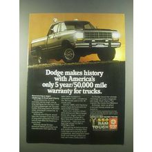 1985 Dodge Pickup Truck Ad - Makes History