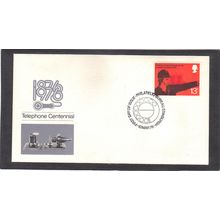 FDC FDC Fleetwood Milestones Telephone Great Britain (Cachet-U/A) CV42340