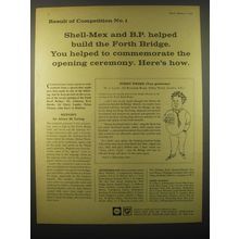 1965 Shell-Mex BP Oil Ad - Result of Competition No. 1