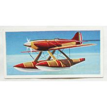 Lyons Tea card Wings of Speed No. 11 Macchi-Castoldi M.C.72