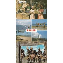 Nyanyadzi Crafts Malindi Fishing 3x African Postcard s