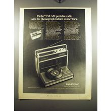1969 Panasonic Swing-Way Radio Advertisement