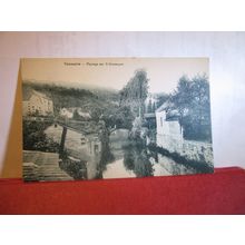 TONNERRE. FRANCE unused vintage postcard =