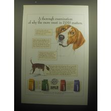 1993 Iams Dog Food Ad - A Thorough examination of why more meat in IAMS matters