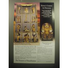 1993 The Franklin Mint The Treasures of Tutankhamun Advertisement