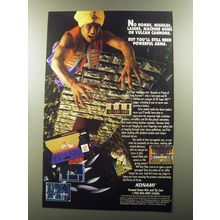 1992 Konami Prince of Persia Video Game Ad - No bombs, missiles, lasers