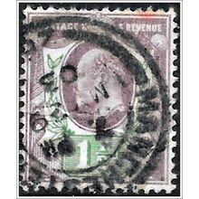 1902 King Edward VII 1½d purple/green Used (as picture) C2-8