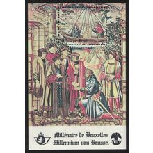 Belgium Tapestry Brussels Millenary MS 1979 MNH SG#MS2563 MI#1988