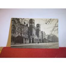 CHELSEA BARRACKS, LONDON used vintage postcard RP by C. Degen 1933 pm =