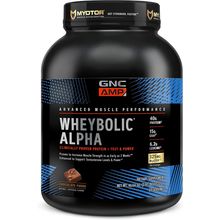 GNC AMP Wheybolic Alpha Clinically Proven Protein Powder, Increases Muscle Stren