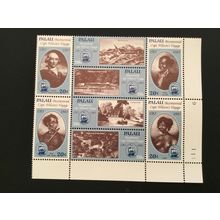 ICOLLECTZONE US Palau 40a plate block of eight VF NH
