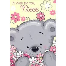 A Wish For You Niece - Birthday Greeting Card - 01171