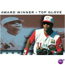 1995 Fleer Ultra Barry Larkin Award Winner-Top Glove #14 of 25