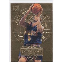 1995-96 Ultra Basketball Jalen Rose-Gold Medallion