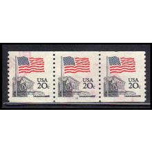 Used 1895a 20c U.S. Flag Very Fine PNC 12/3 PA2230